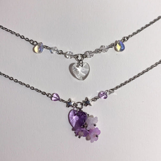 Bow beads necklace