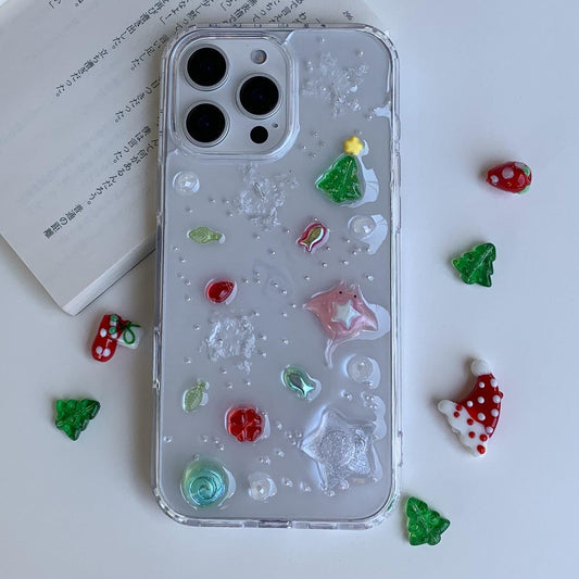 Christmas by the sea Phone case
