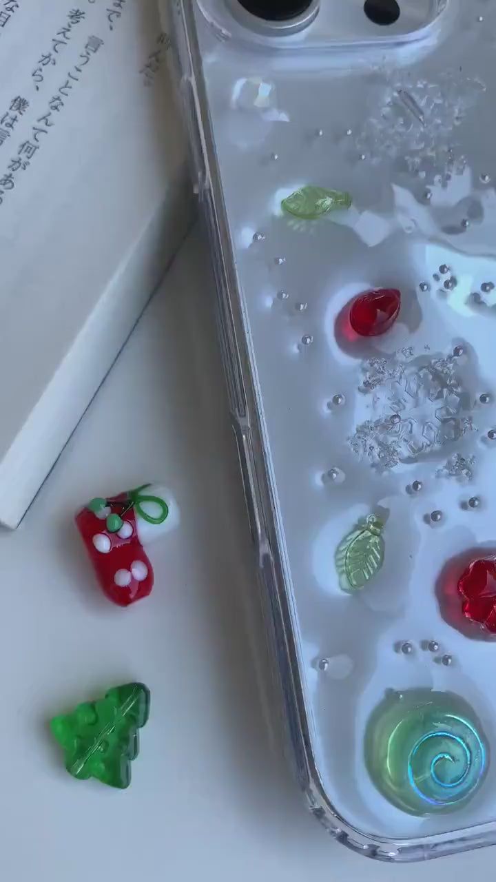 Christmas by the sea Phone case